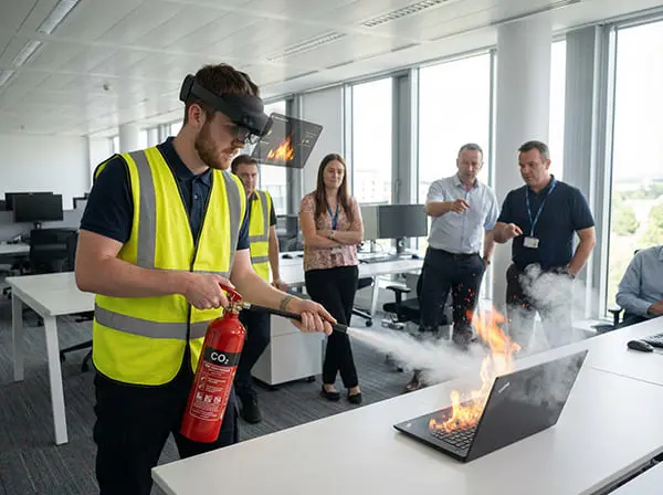 Formation équipier d'évacuation en réalité virtuelle