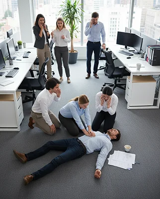 Exercice de secourisme